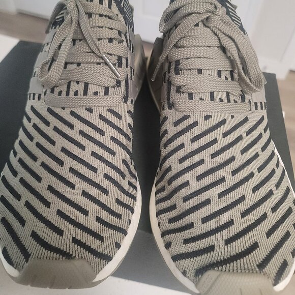 Adidas NMD R2 Trace Cargo Size 11 New Boost Performance Sneakers BA7198 - Picture 2 of 7